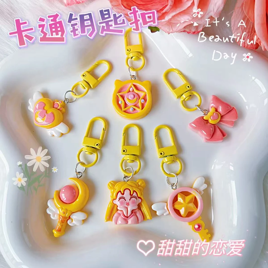 美少女挂件钥匙扣可爱卡通书包包包学生饰品配饰情侣闺蜜挂饰礼物