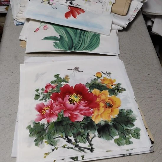 方***明国画国画花鸟花鸟花鸟