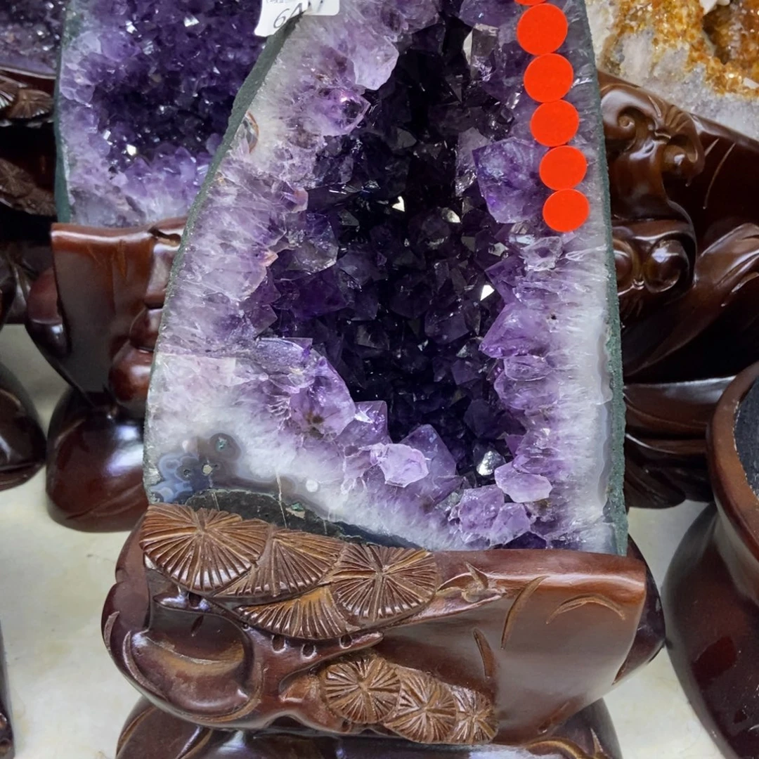 未镶嵌大型摆件（非配饰）紫晶涵涵