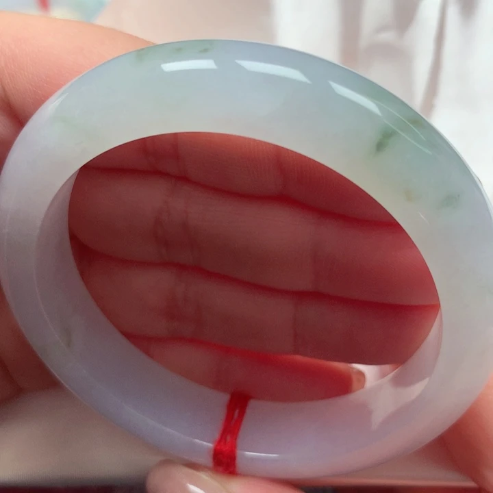 翡翠手镯未镶嵌冰飘花20