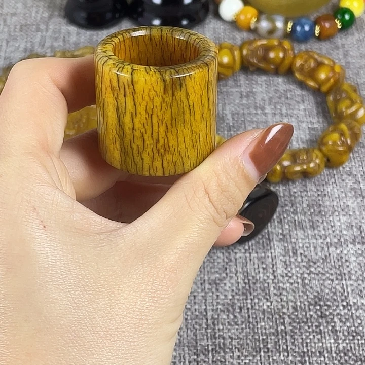 大果紫檀（缅甸花梨）扳指