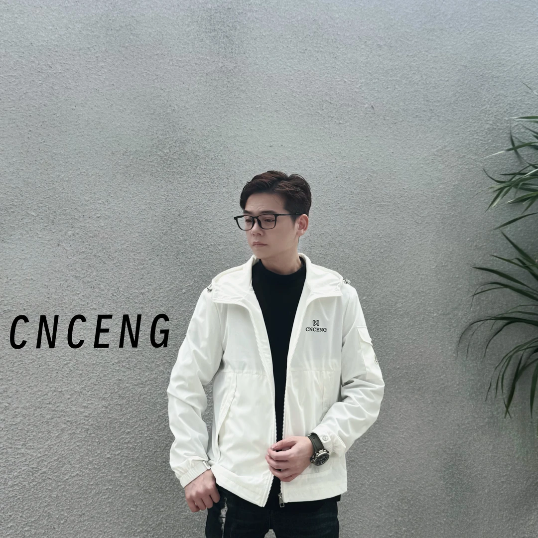 【CNCENG】2025春秋新款男士经典夹克外套商务休闲风气质男女同款