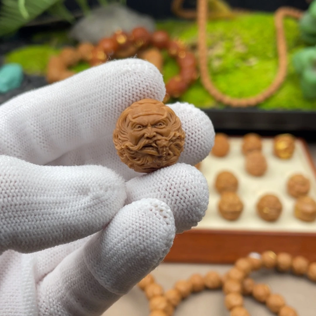 【闪购商品】猴头核桃把件年**狂妖妹