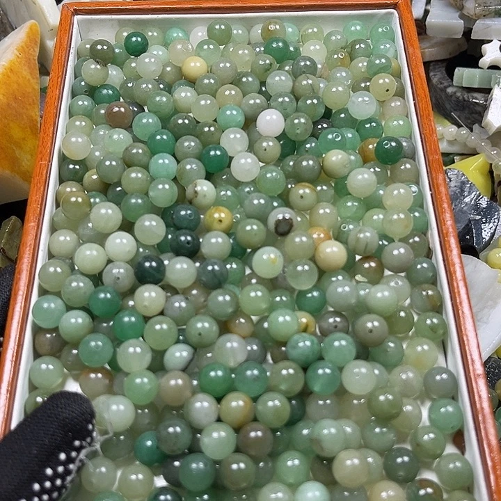 和田玉9K金镶嵌珠宝奇石