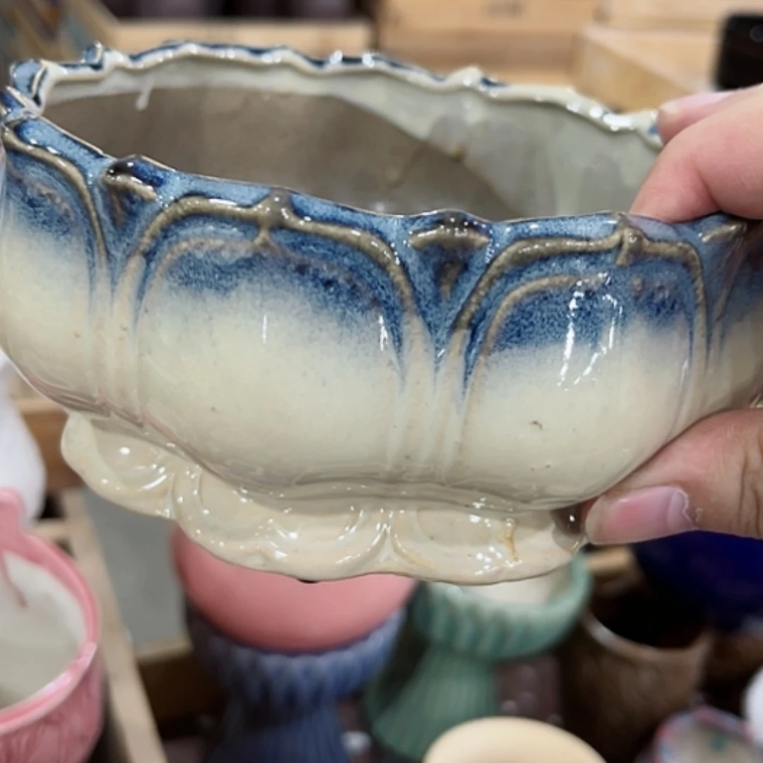 【闪购商品】陶瓷花盆
