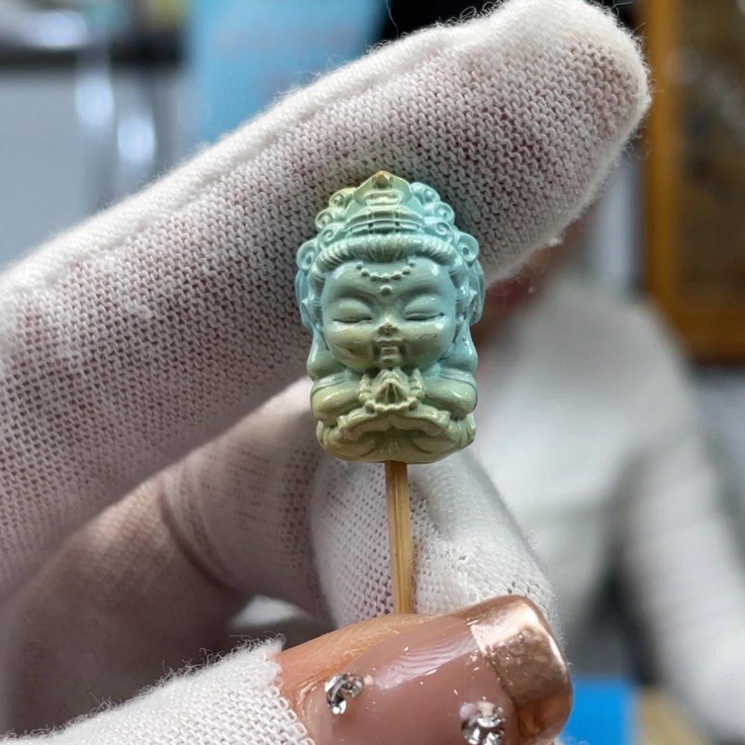 未镶嵌绿松石挂件