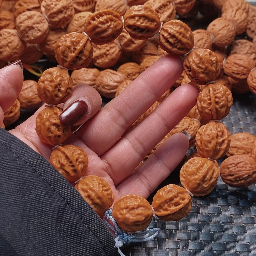 【闪购商品】文玩核桃吊坠粗筋八棱