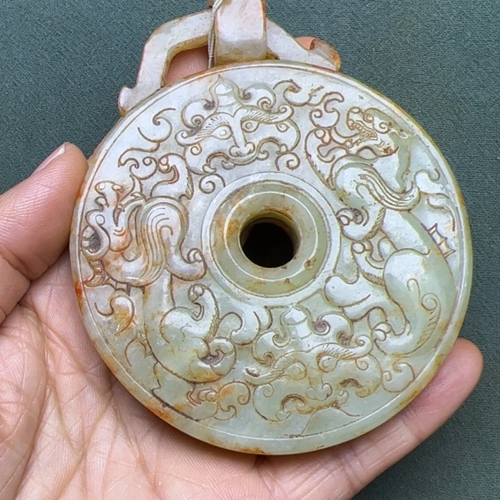 和田玉把件未镶嵌奋****3