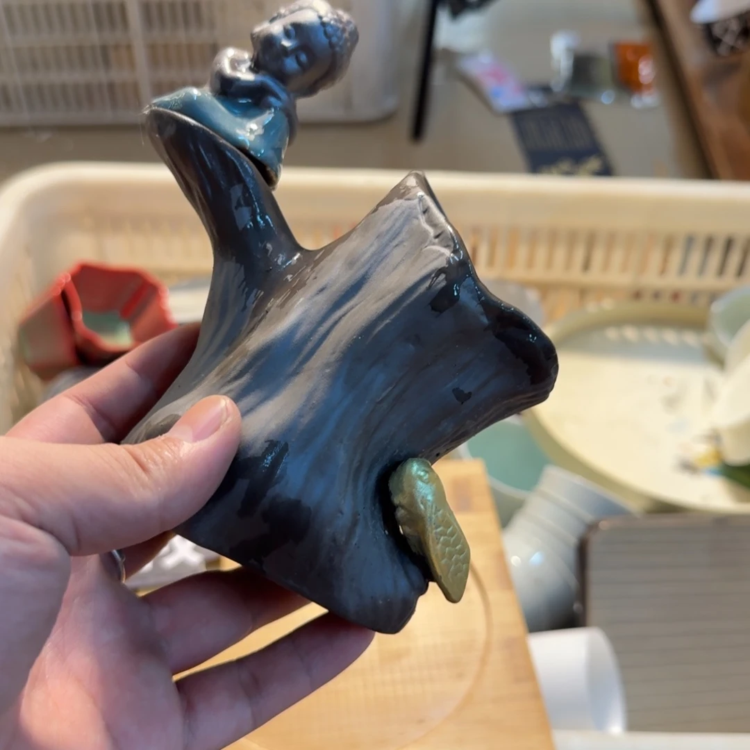 紫砂瑕疵茶具介意勿拍