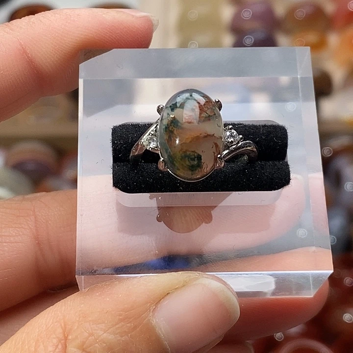 玛瑙/玉髓未镶嵌戒指不退换