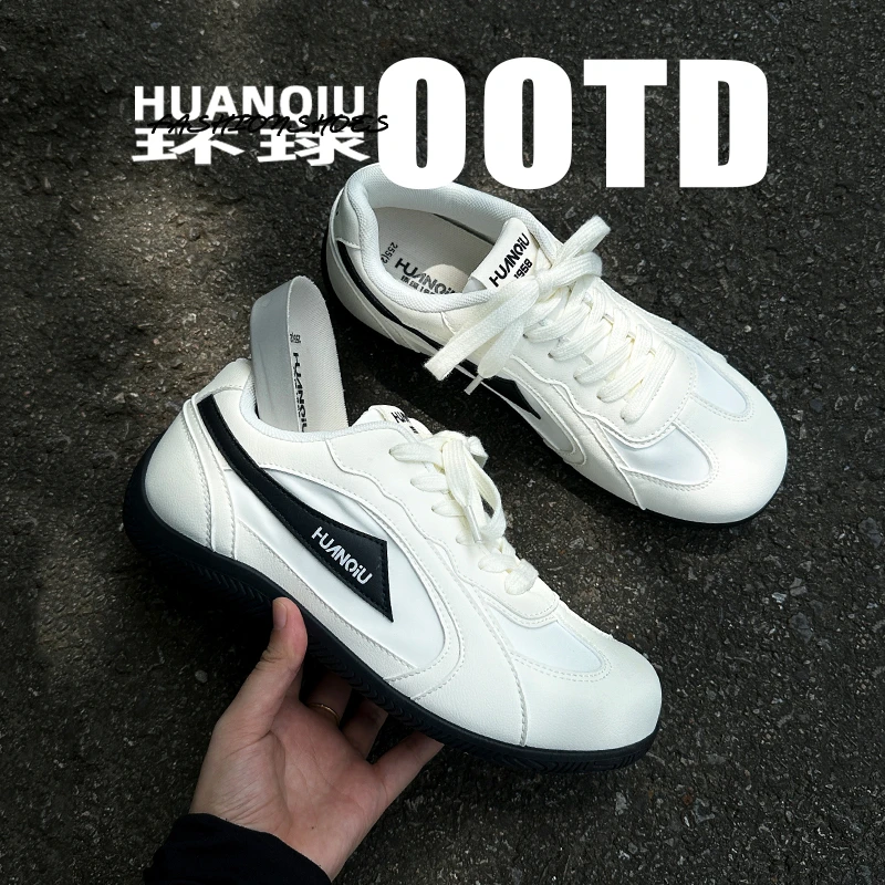环球软底休闲板鞋男ins潮内增高男鞋2025新款运动轻便百搭小白鞋
