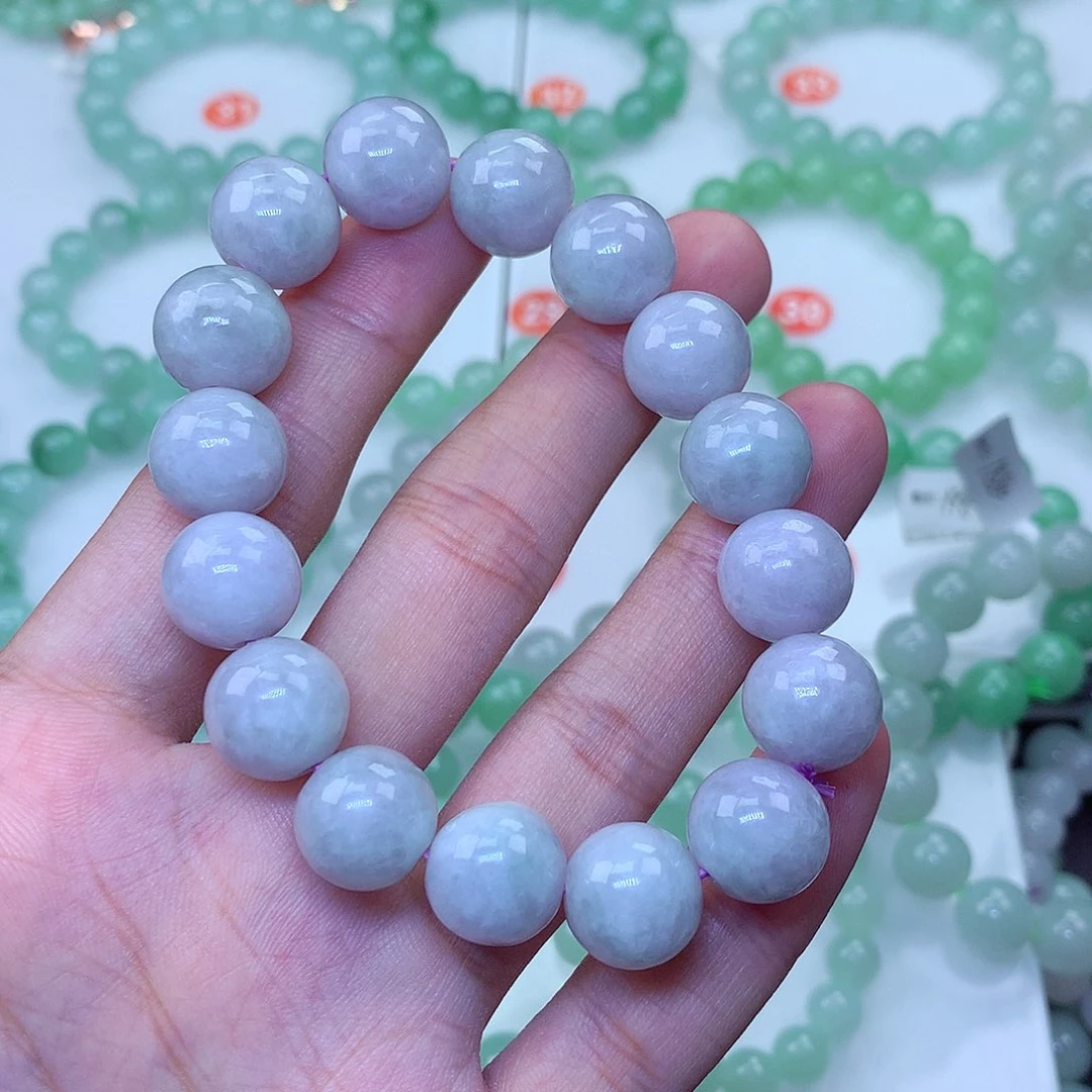 翡翠未镶嵌毛衣链