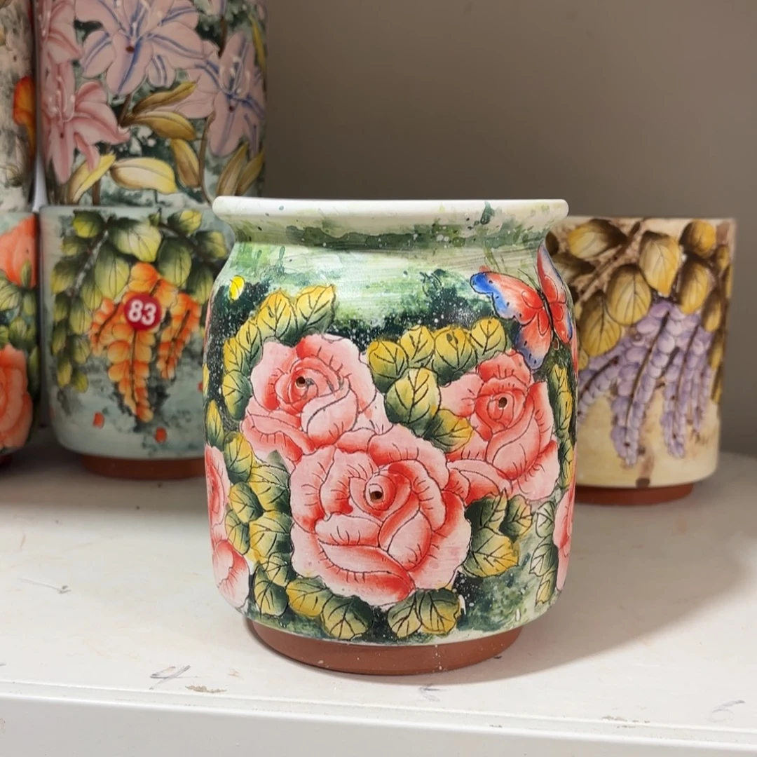 景德镇手绘花盆陶瓷12/16