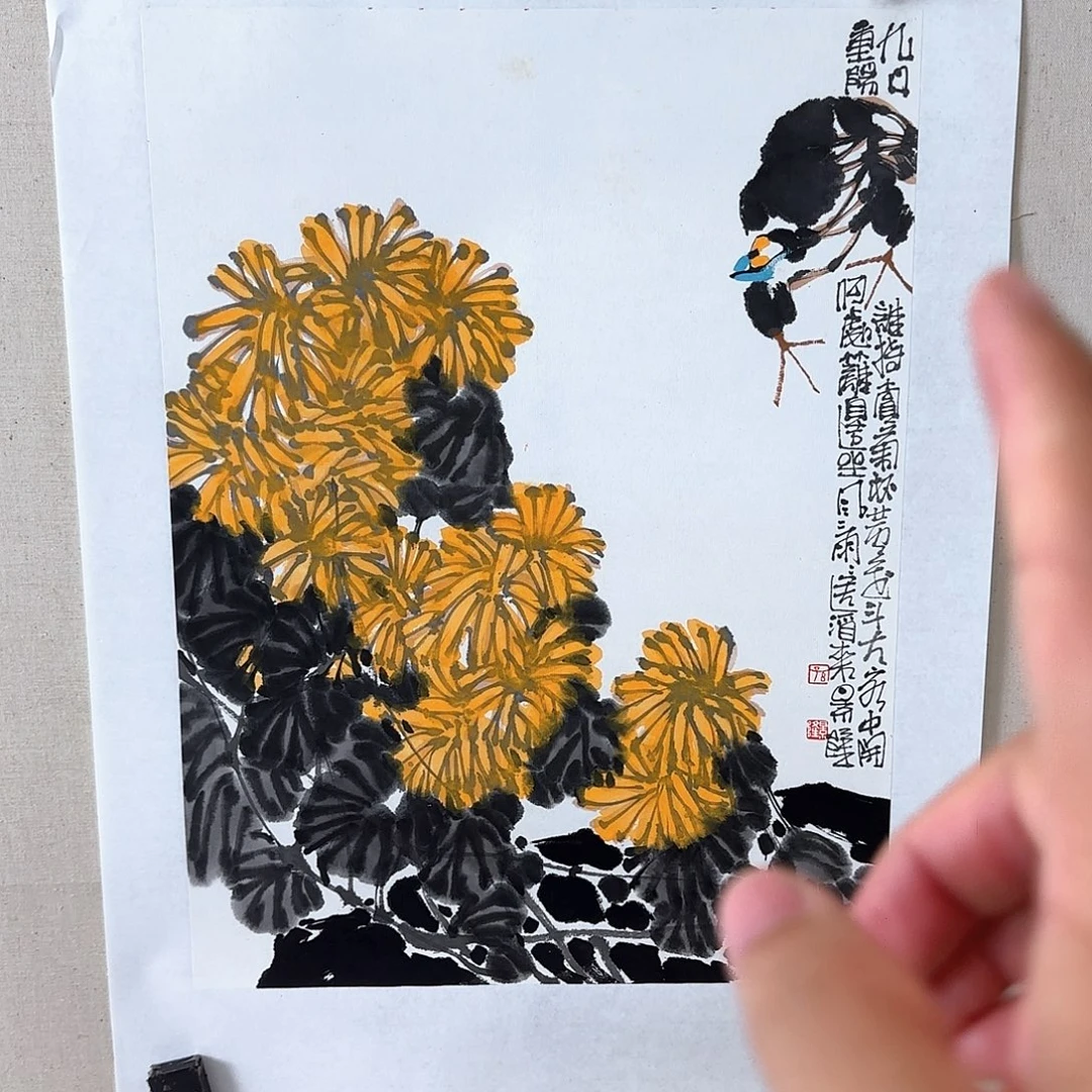 国画大写意就是这样