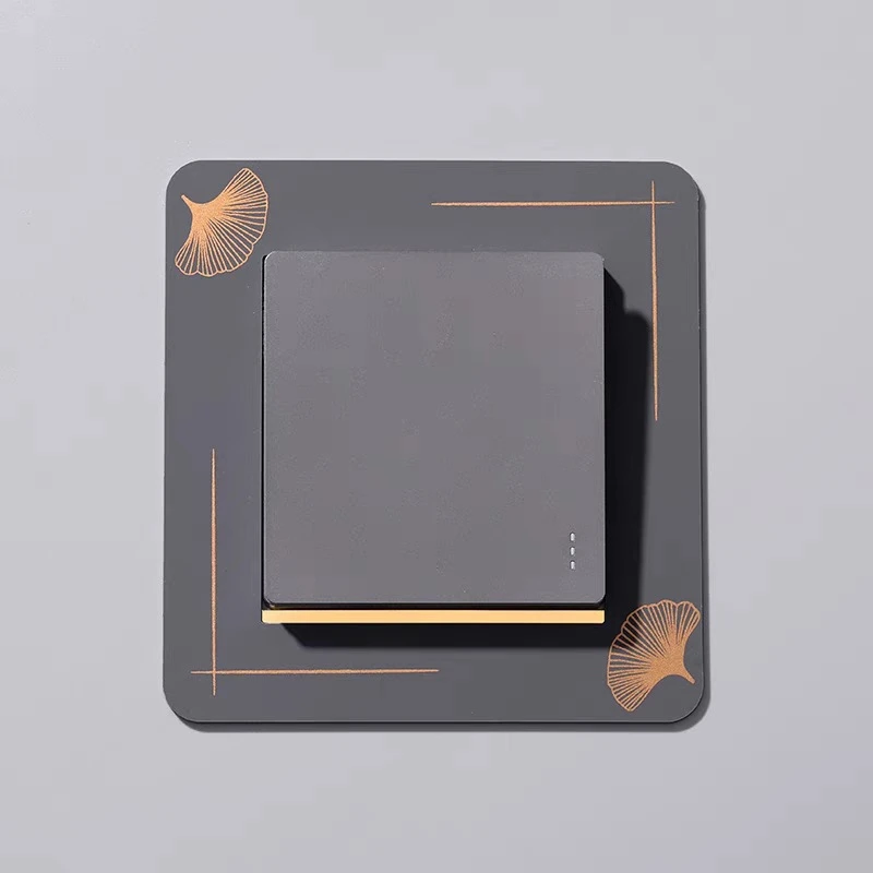 开关贴轻奢亚克力开关墙贴保护套装饰套插座面板简约新款开关套贴