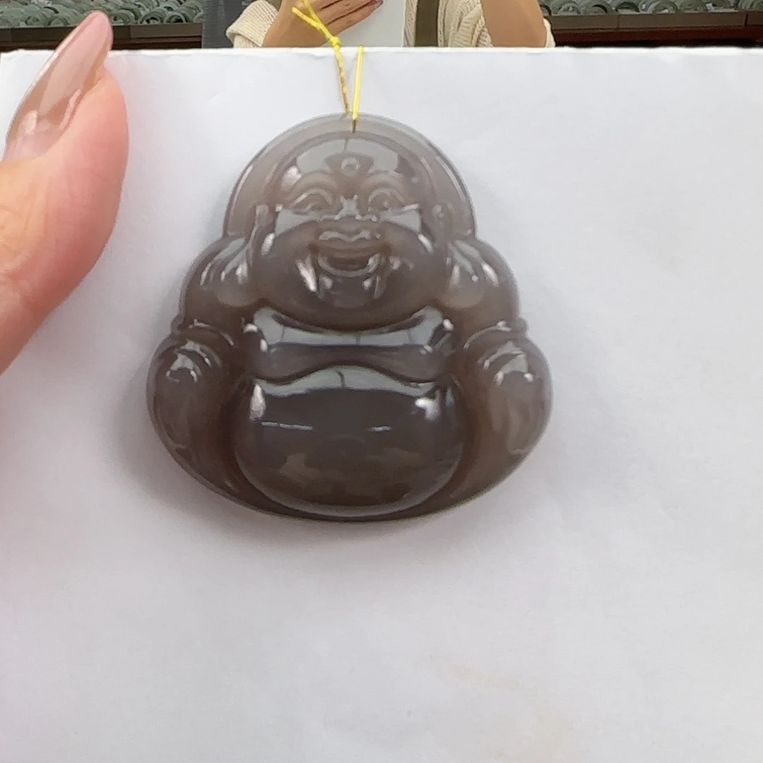 和田玉未镶嵌颈饰50×50×12