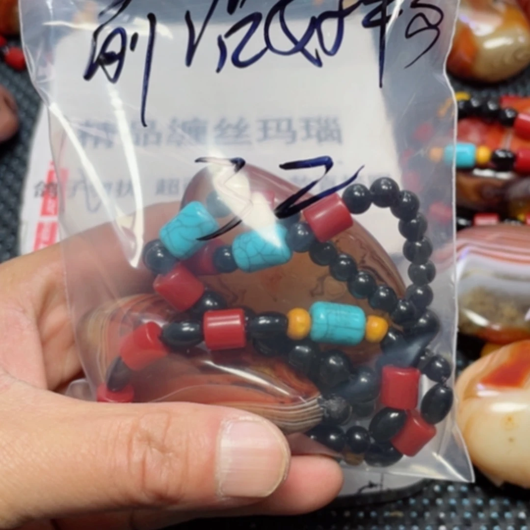 【闪购商品】玛瑙/玉髓颈饰未镶嵌前**物
