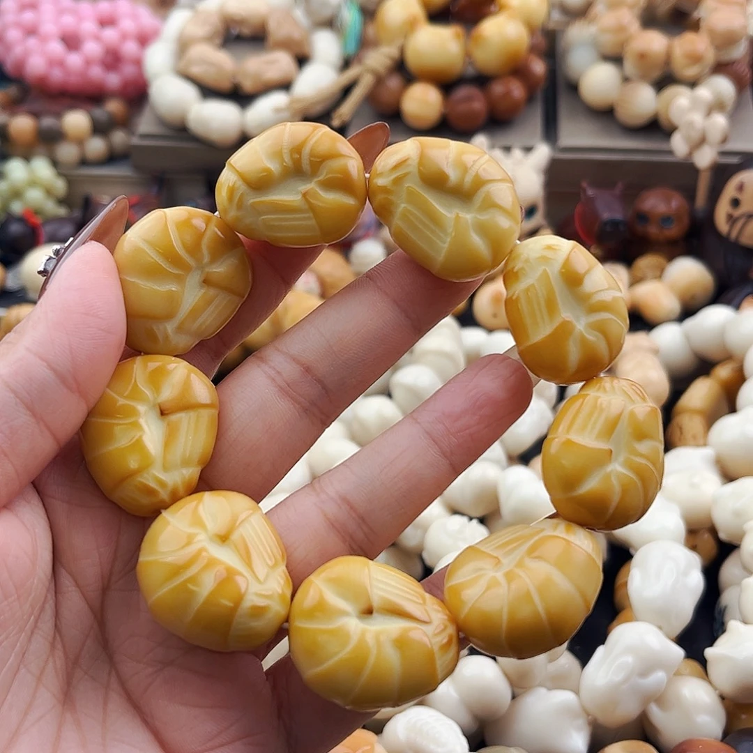吊坠菩提根/象牙果虾尾