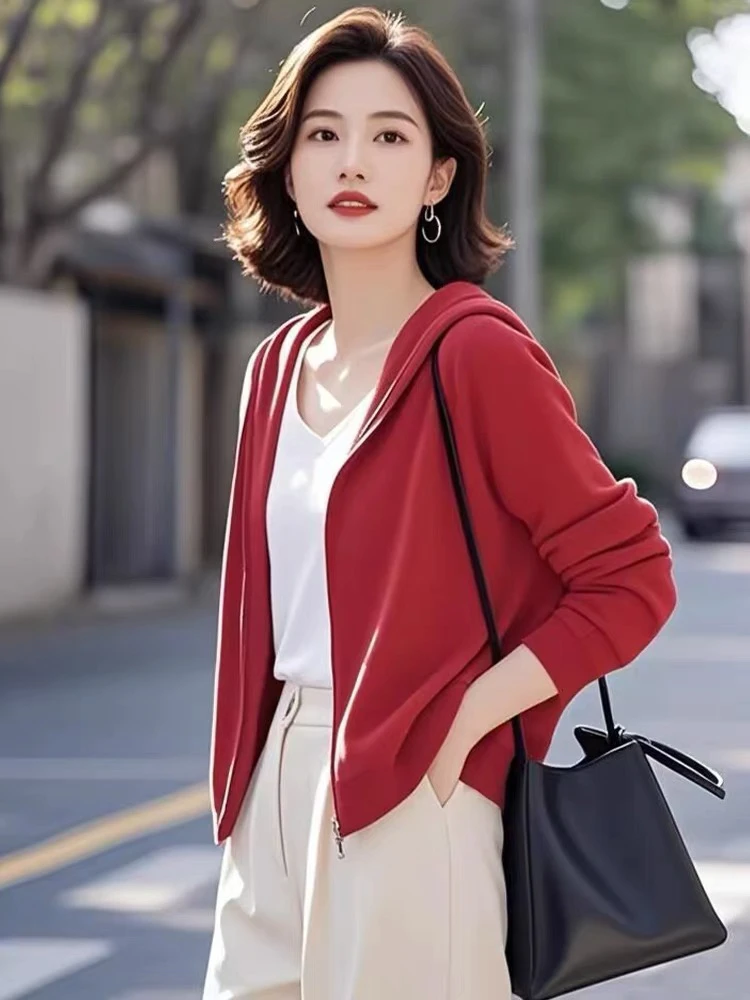 长袖不起球短款休闲薄款春夏短外套开衫老钱千金网红洋气炸街女装