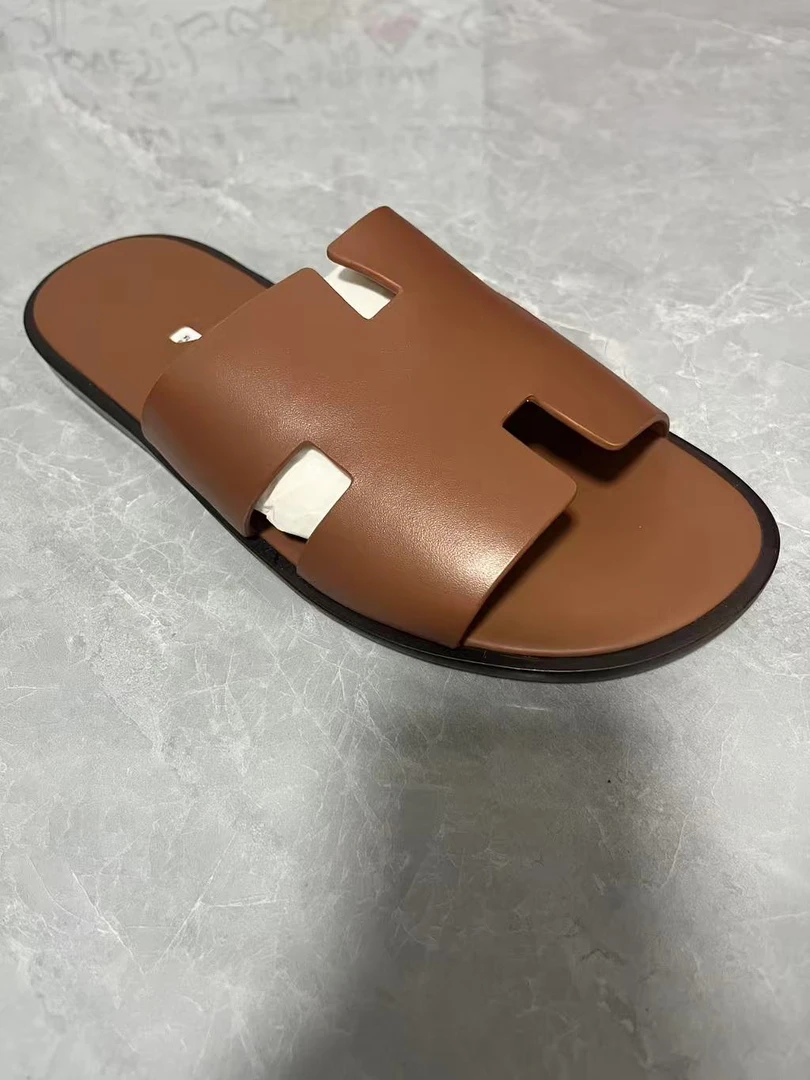 299经典休闲H拖真皮大底