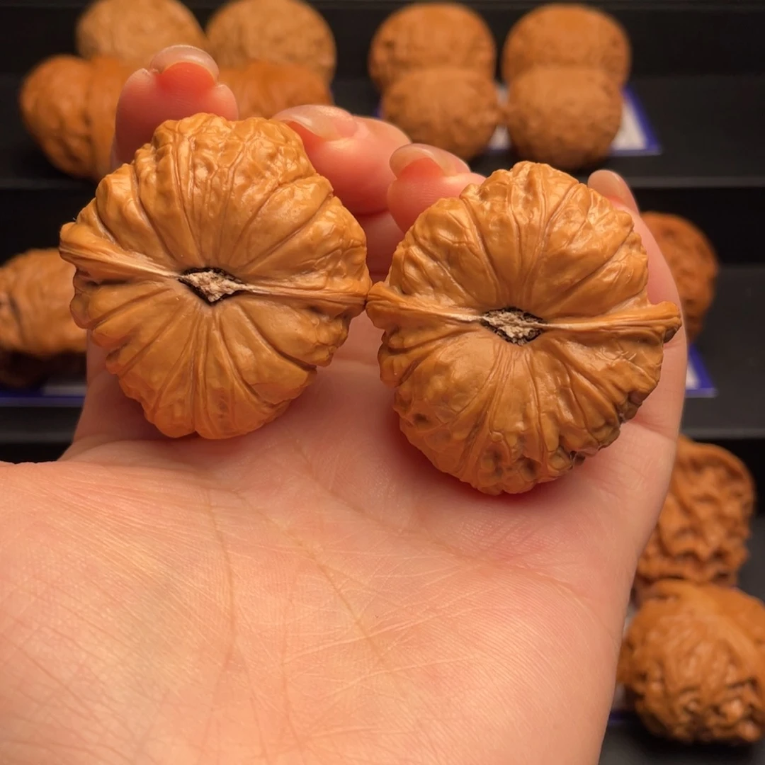 文玩核桃吊坠42南瓜墩核桃