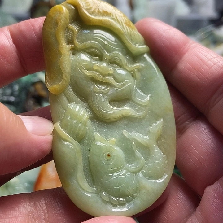 翡翠吊坠(不含链)未镶嵌