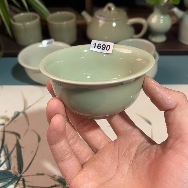 大***金汝瓷1690 柴窑开窑矿石釉