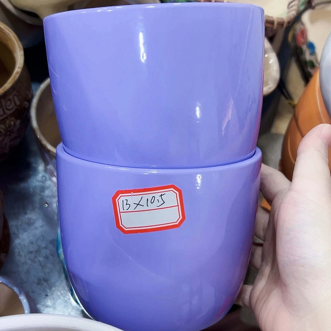 尾单陶瓷花盆凑单10米包邮