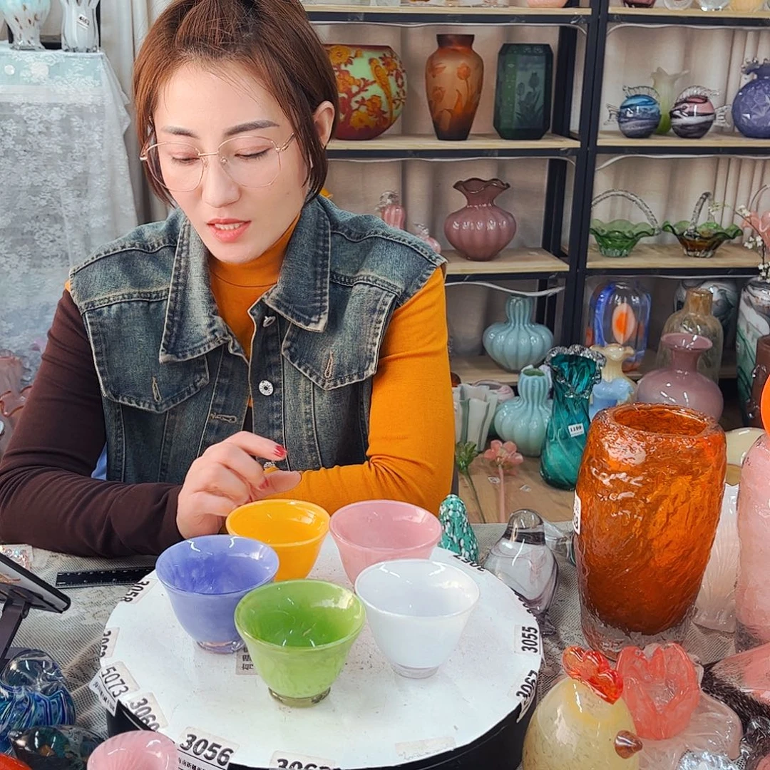 5个碗杯家悦花瓶花器摆件