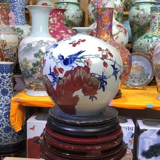 景德镇陶瓷花瓶摆件