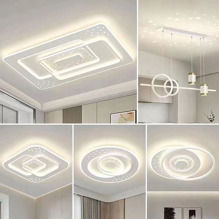 客厅灯现代简约中山灯具工厂大气套餐卧室餐厅主灯led吸顶灯家用