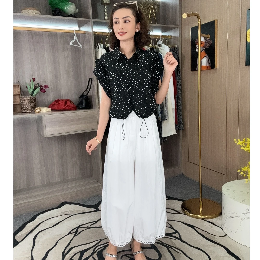 时尚夏季百搭显瘦气质短袖15款两件套装