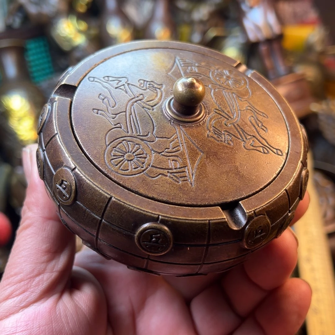 茶壶香炉铜器摆件