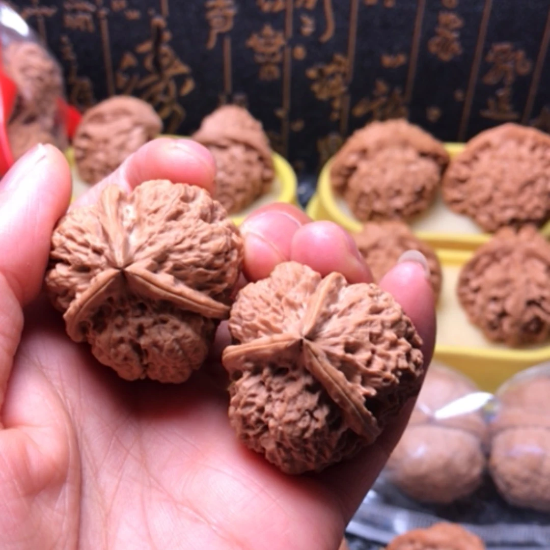 【闪购商品】核桃手串/手链M***紫文玩核桃