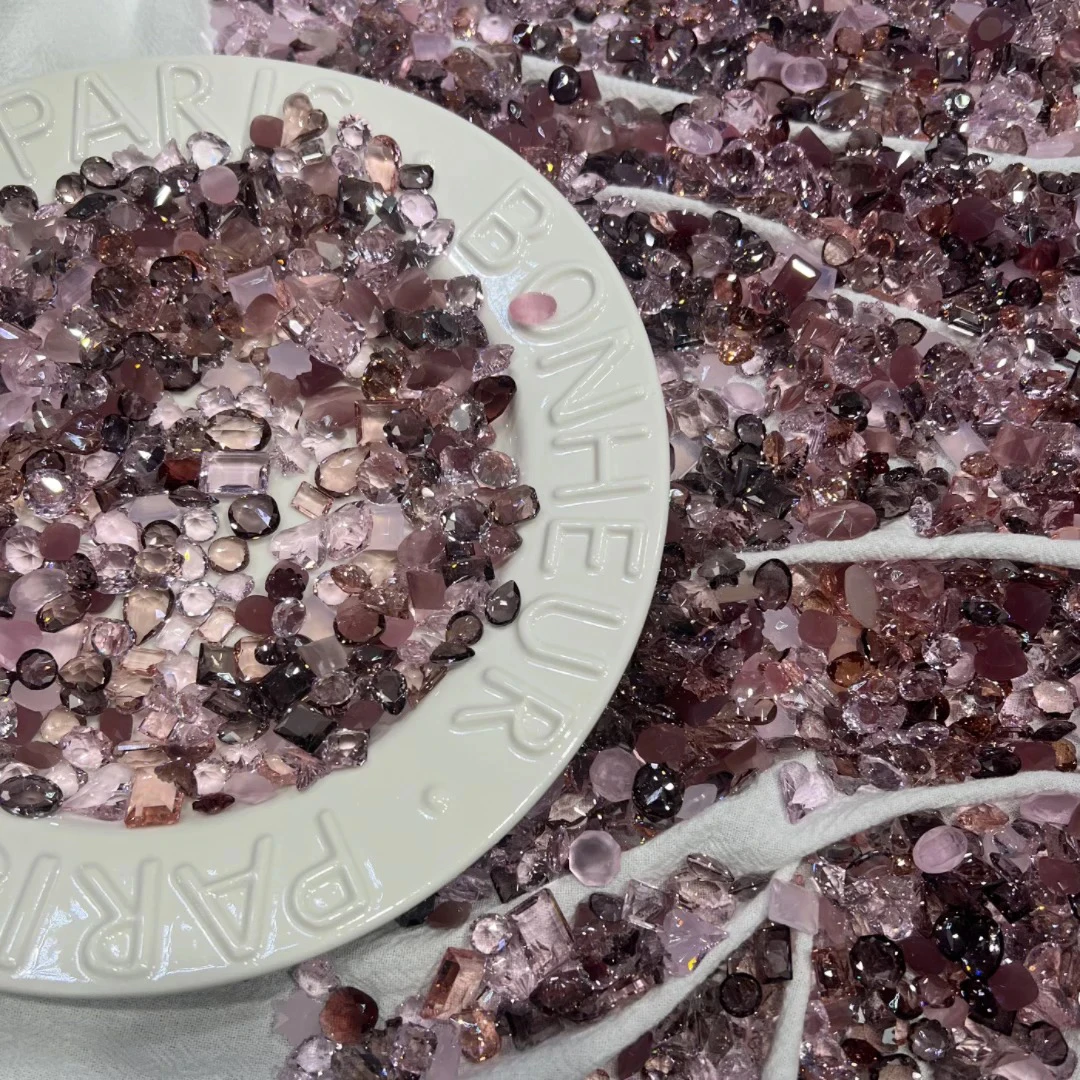 【红豆】拍一宠一 超闪 梧州料混水晶料 diy 美甲钻混