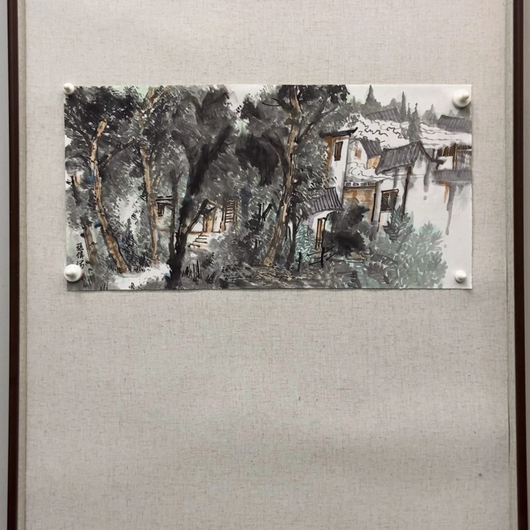 如***夫国画墨鱼精品墨鱼精品