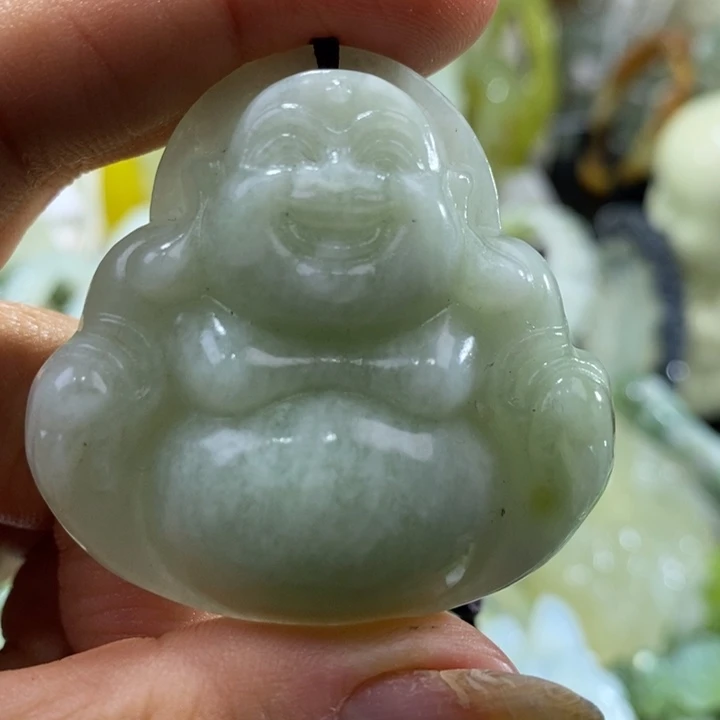 岫玉未镶嵌岫玉吊坠