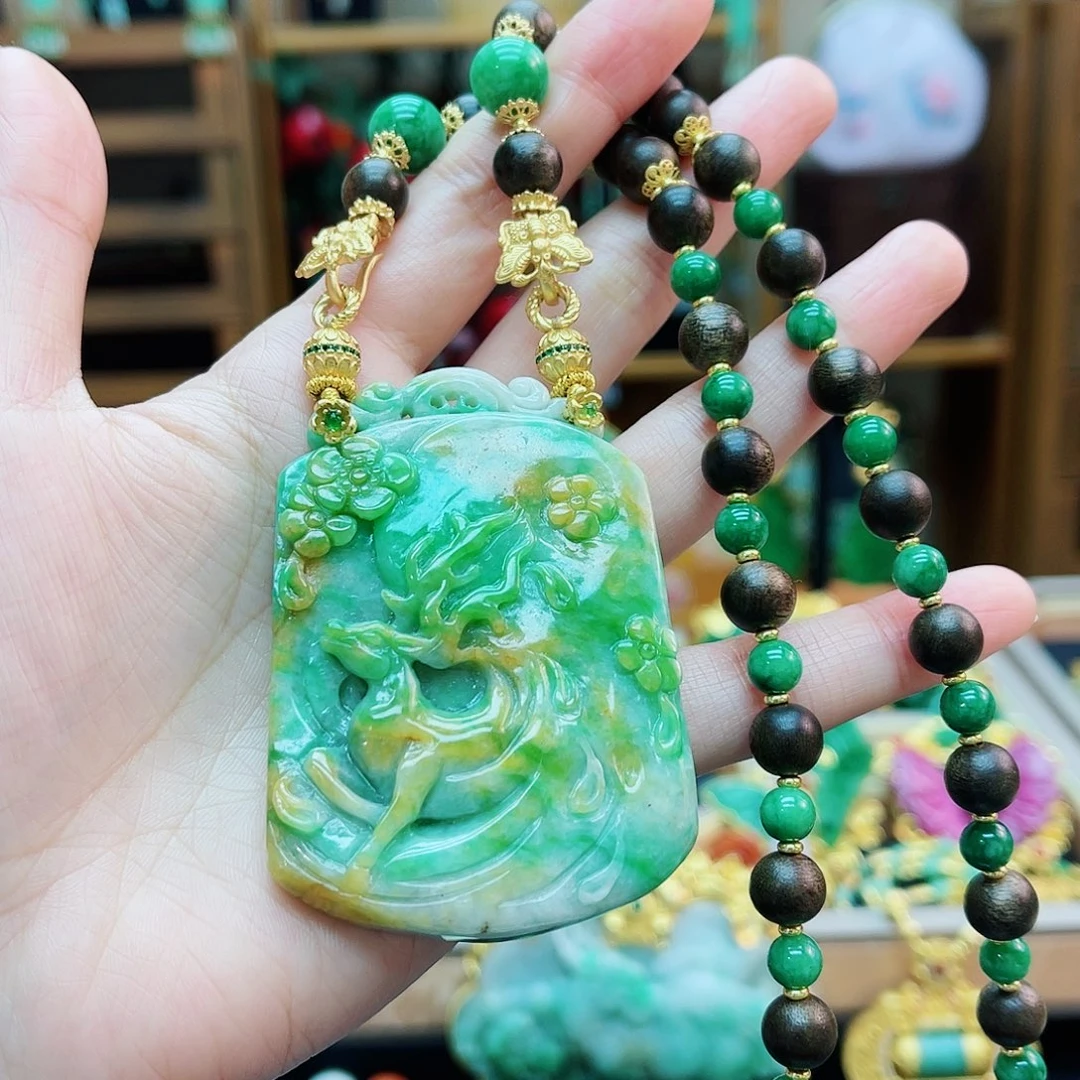 颈饰合金翡翠48小时鉴赏期1