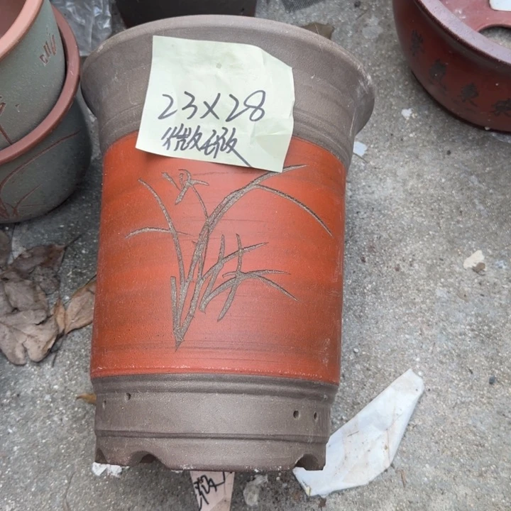 紫砂花盆特价清仓