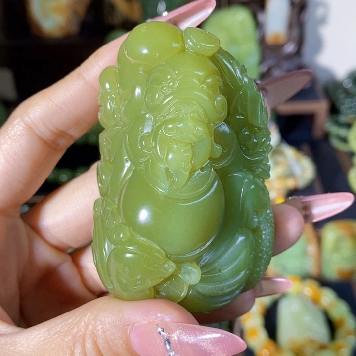 未镶嵌和田玉把件瓜****8