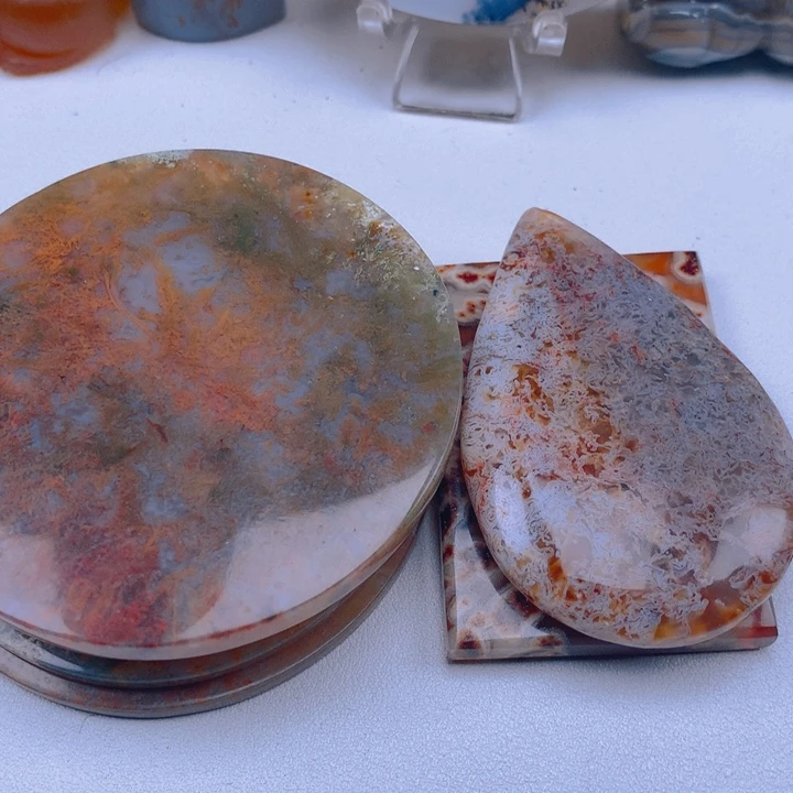 玛瑙/玉髓颈饰未镶嵌烟*火