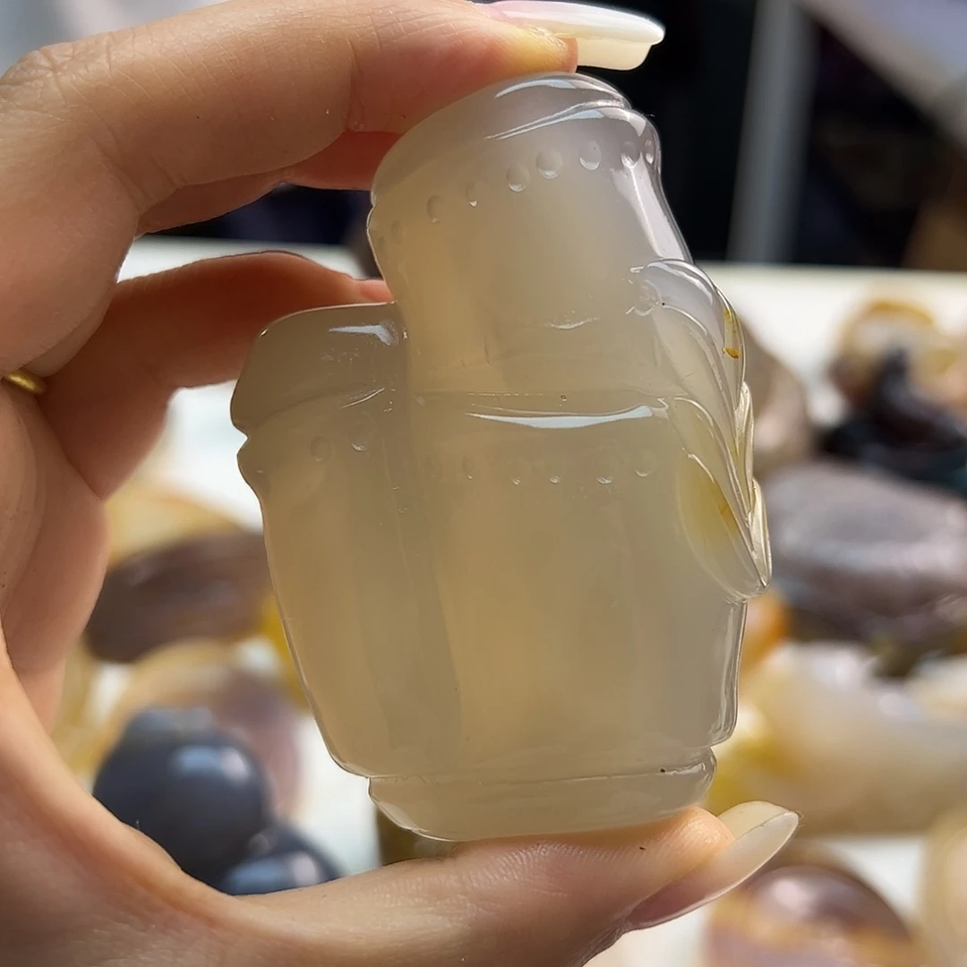 玛瑙/玉髓未镶嵌颈饰