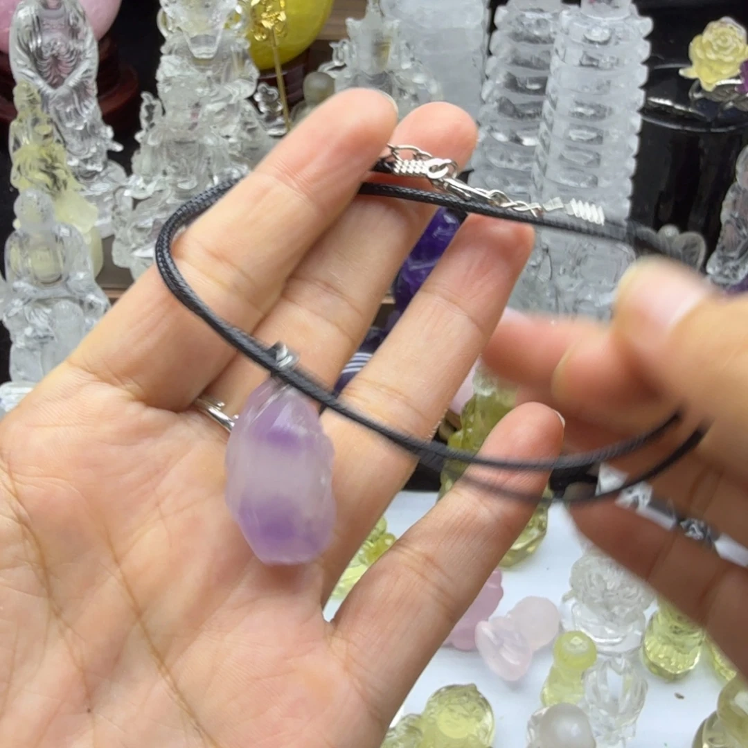 水晶未镶嵌珠宝半成品