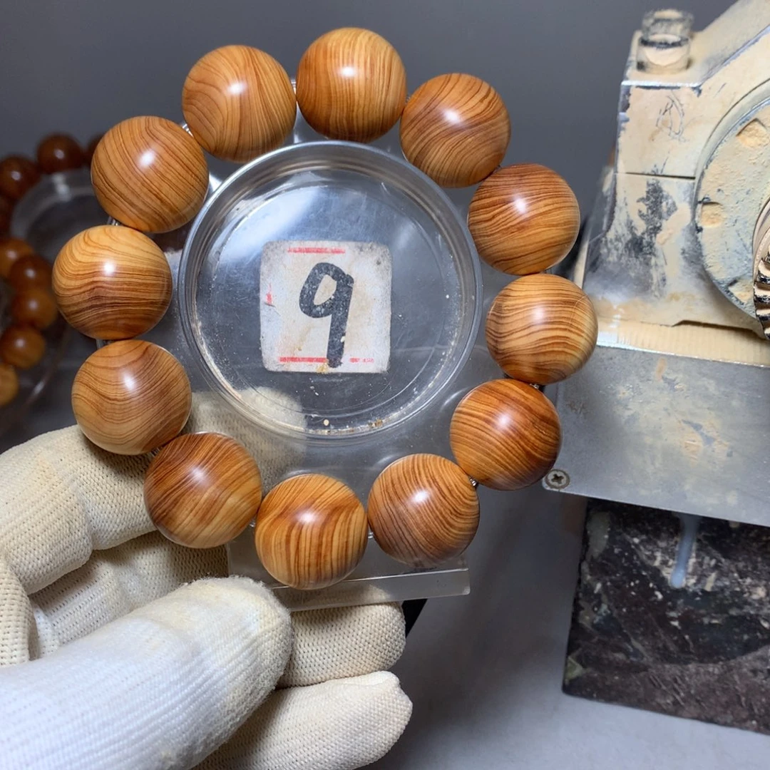 妖***草柏木手串/手链太行陈化崖柏手串