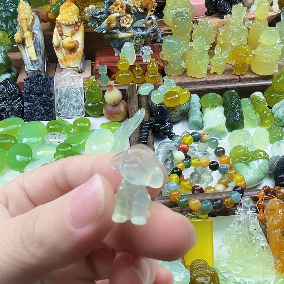 岫玉未镶嵌吊坠(不含链)