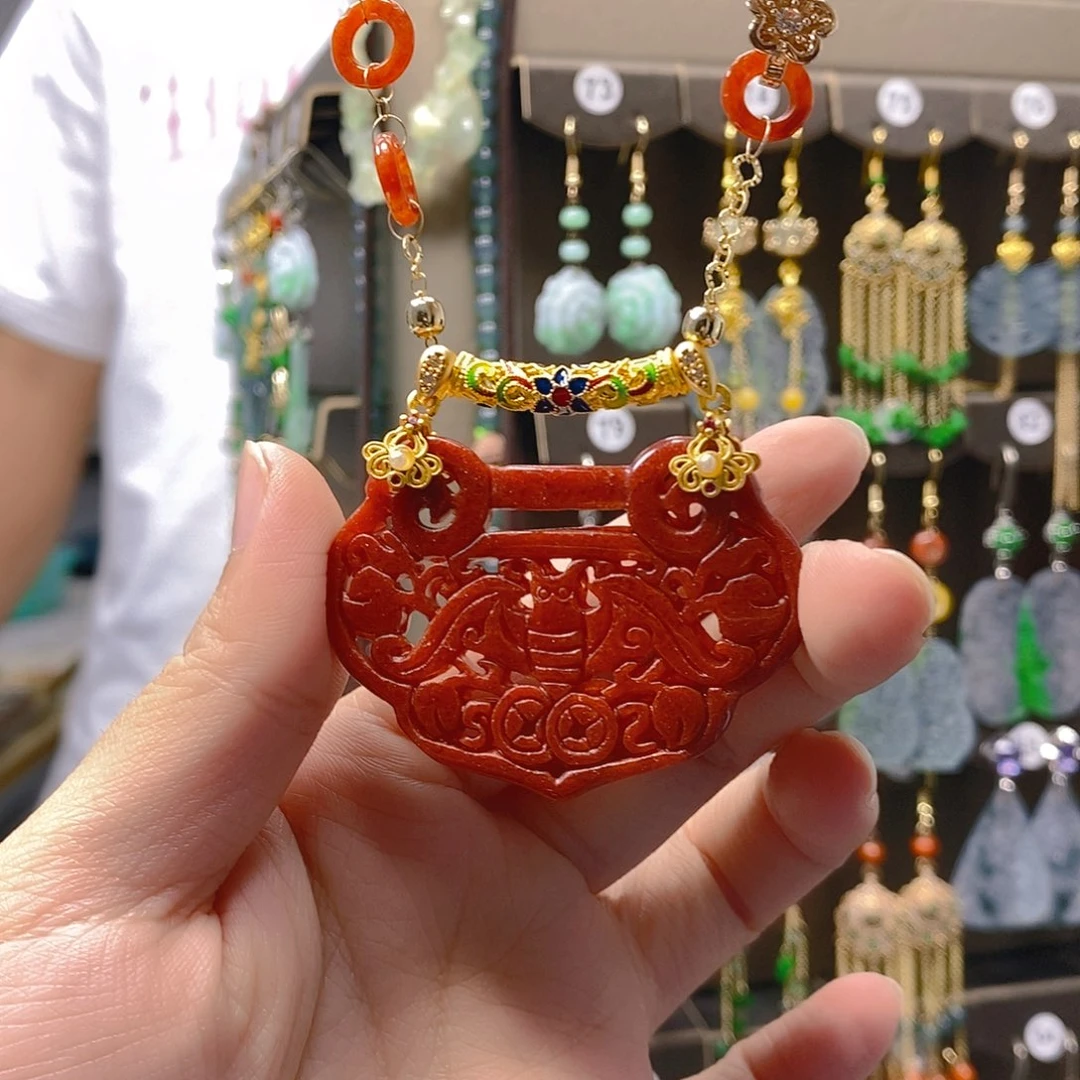 颈饰未镶嵌翡翠翡翠