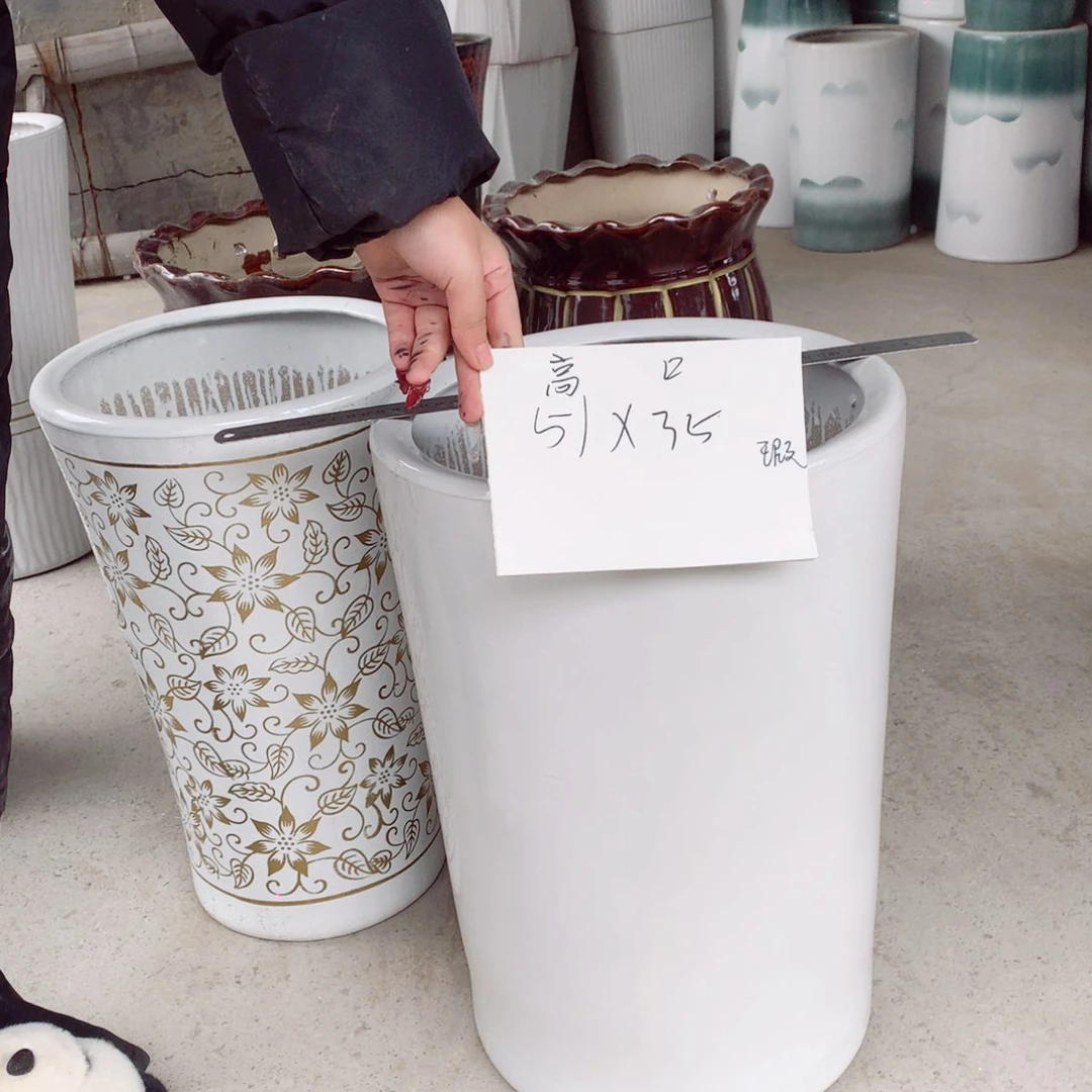 陶瓷花盆包邮包破损