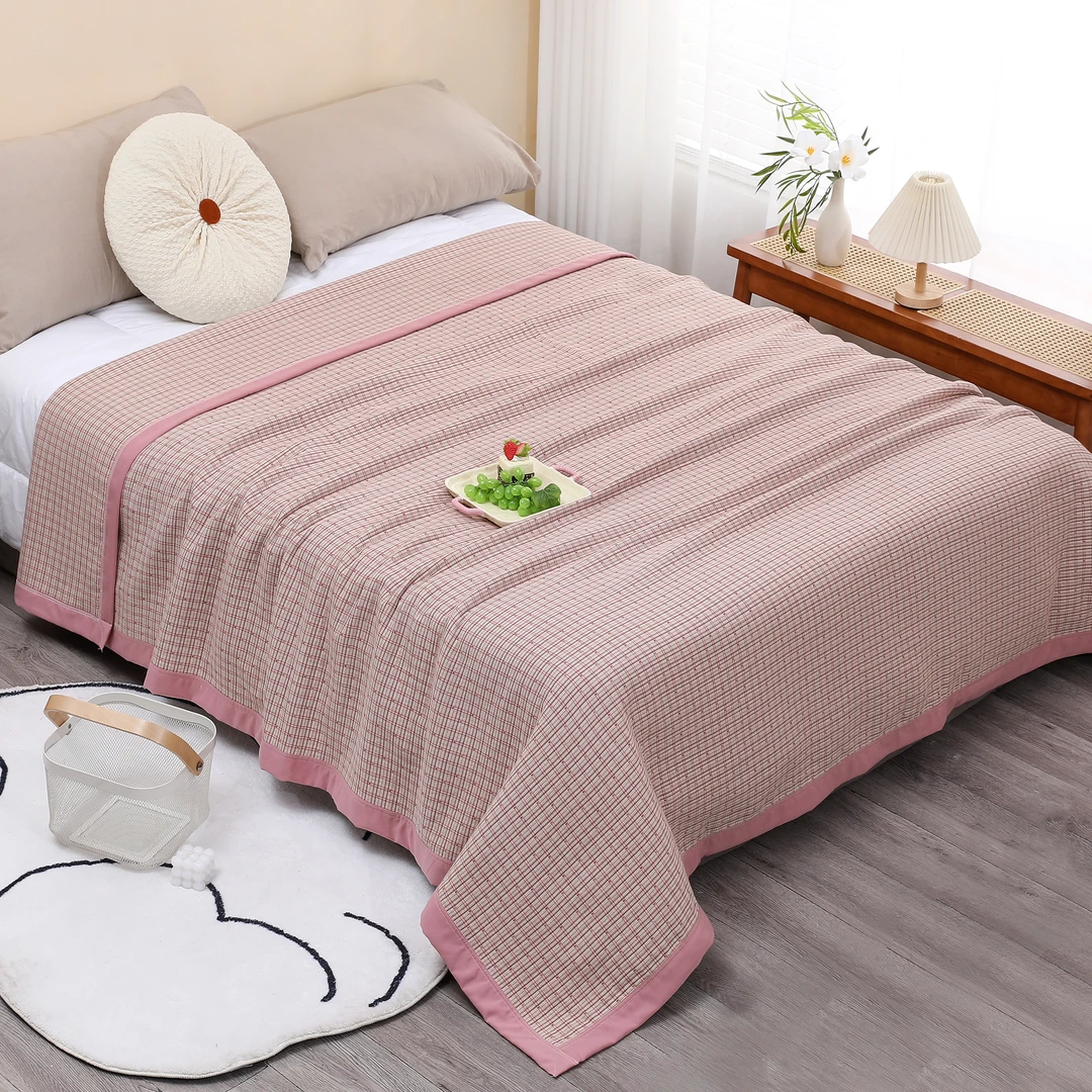 【午后絮语】超柔纯棉亲肤床盖