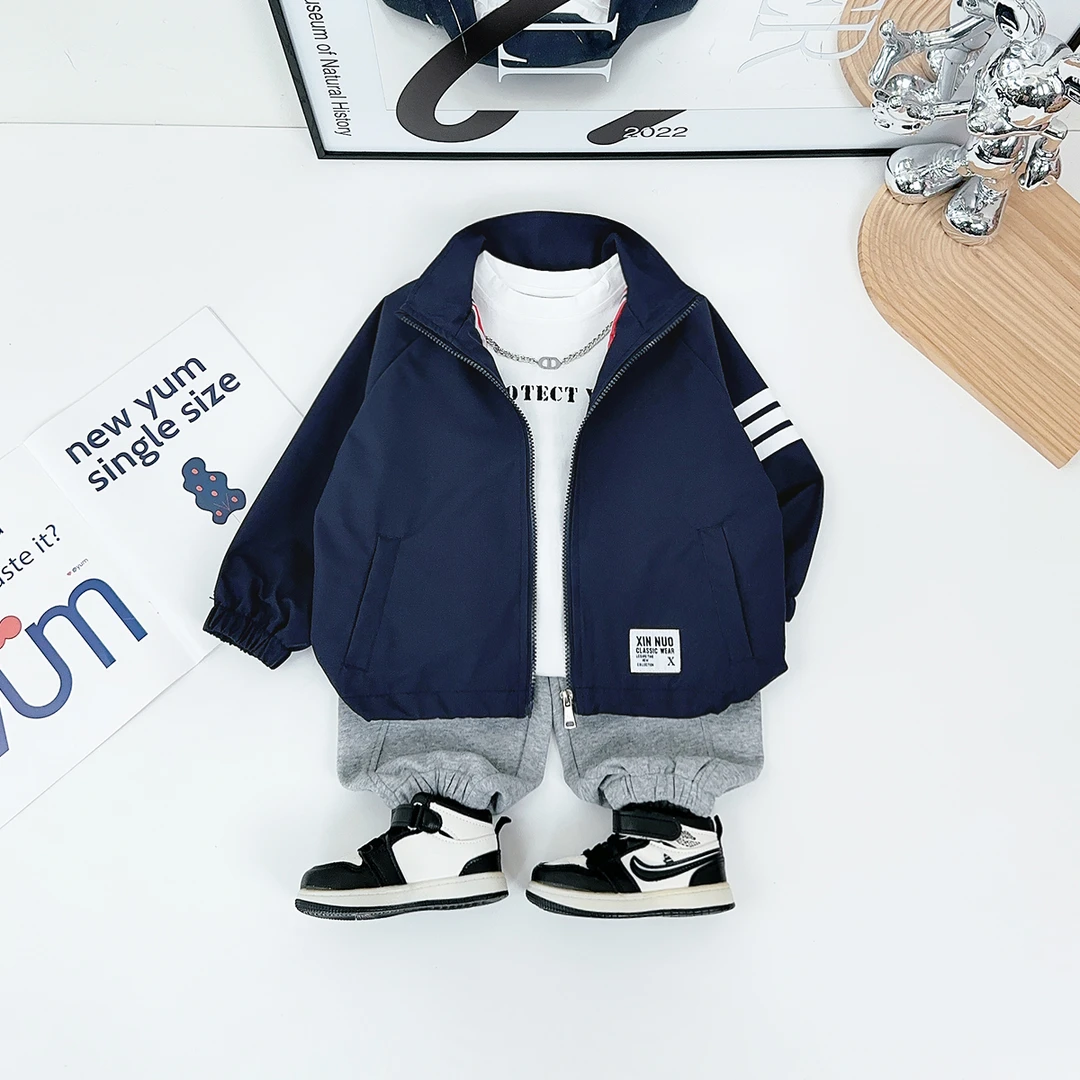 男童休闲外套春秋款儿童2025新款春装洋气 HZ25047 悠悠童话童装