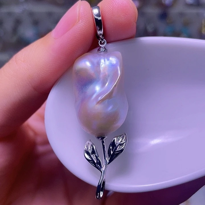 合金颈饰淡水珍珠05